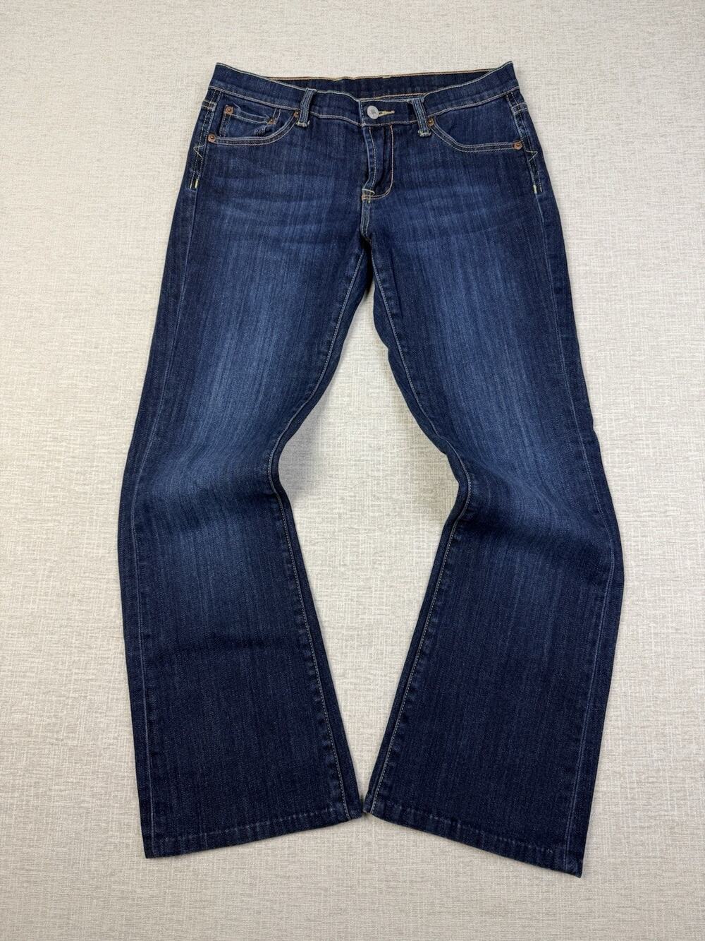 Lucky Brand Sweet N Low Jeans Women’s 28 Dark Blue Bootcut Stretch Denim